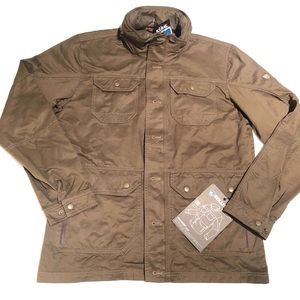 Kuhl Kollusion unlined hooded hiking jacket L NWT